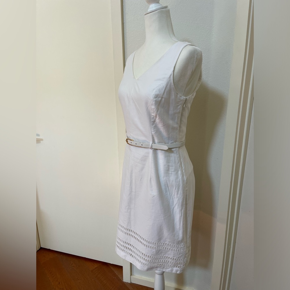 Tommy Hilfiger NEW Women's Sleeveless White Dress Size 2 - Picture 8 of 16